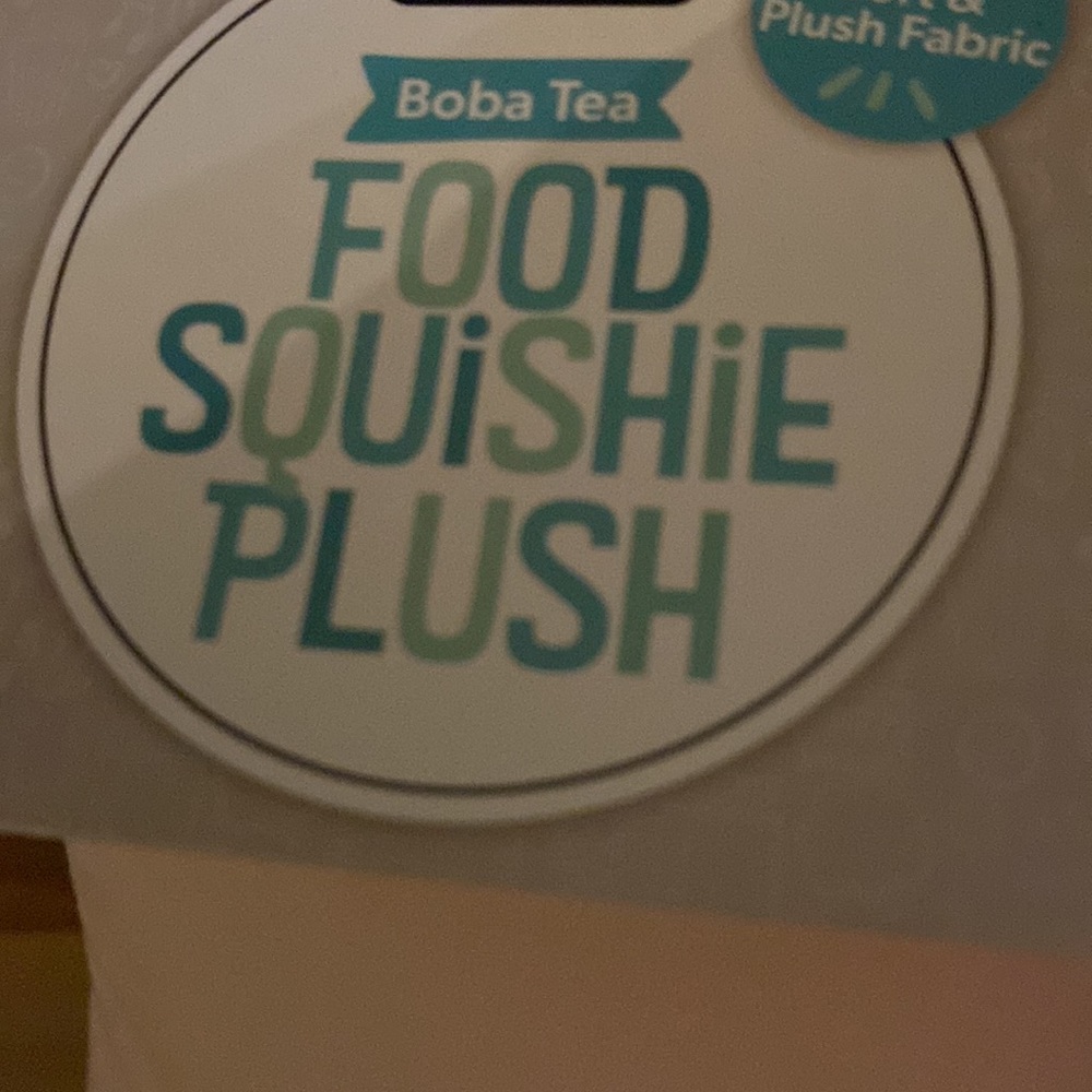 BRAND NEW BOBA TEA FOOD SQUISHIE PLUSH 20”! NWT! SMOKE FREE HOME! - Picture 5 of 5